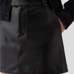 GAP Vegan Leather Mini Skirt